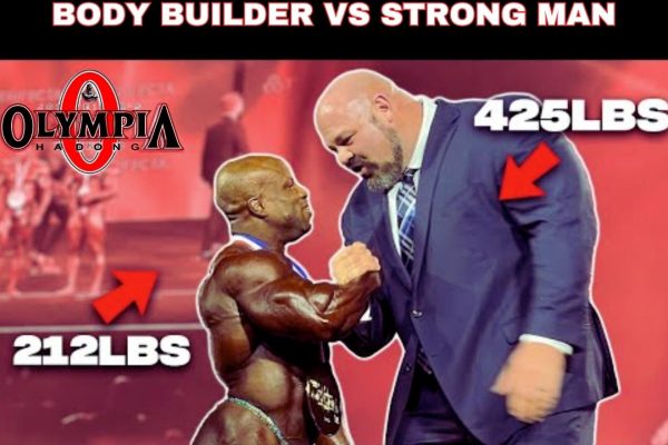 BODY BUILDER VS STRONG MAN